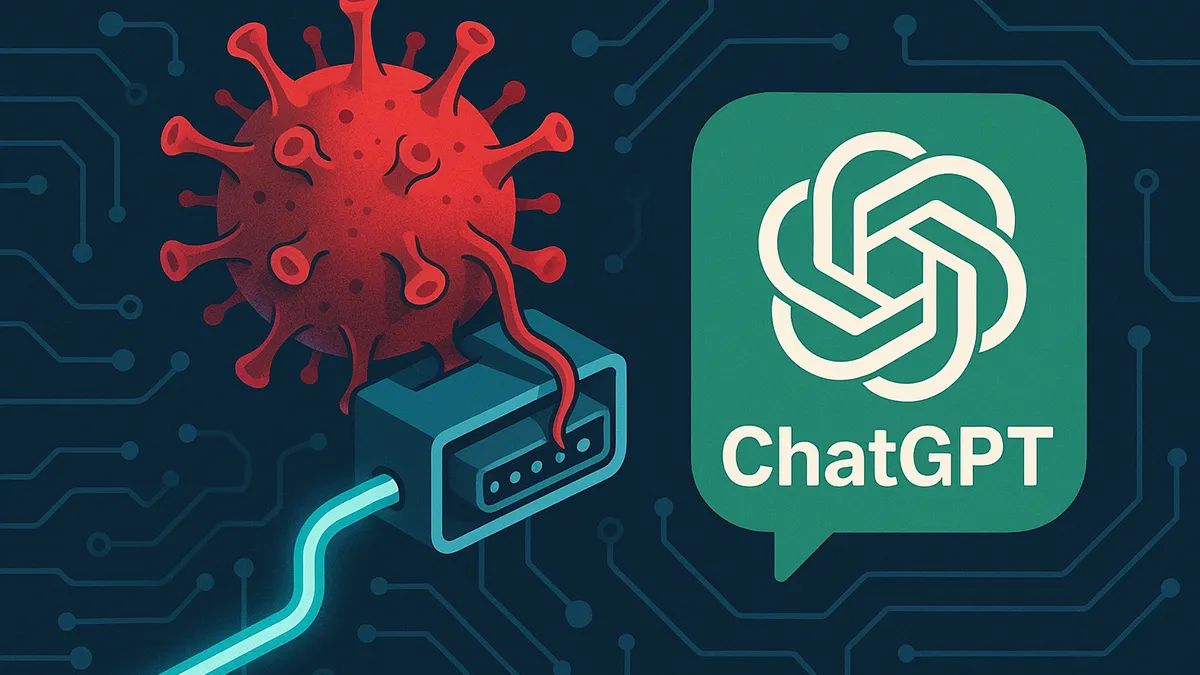 Ein Virus schleust sich in ChatGPT ein